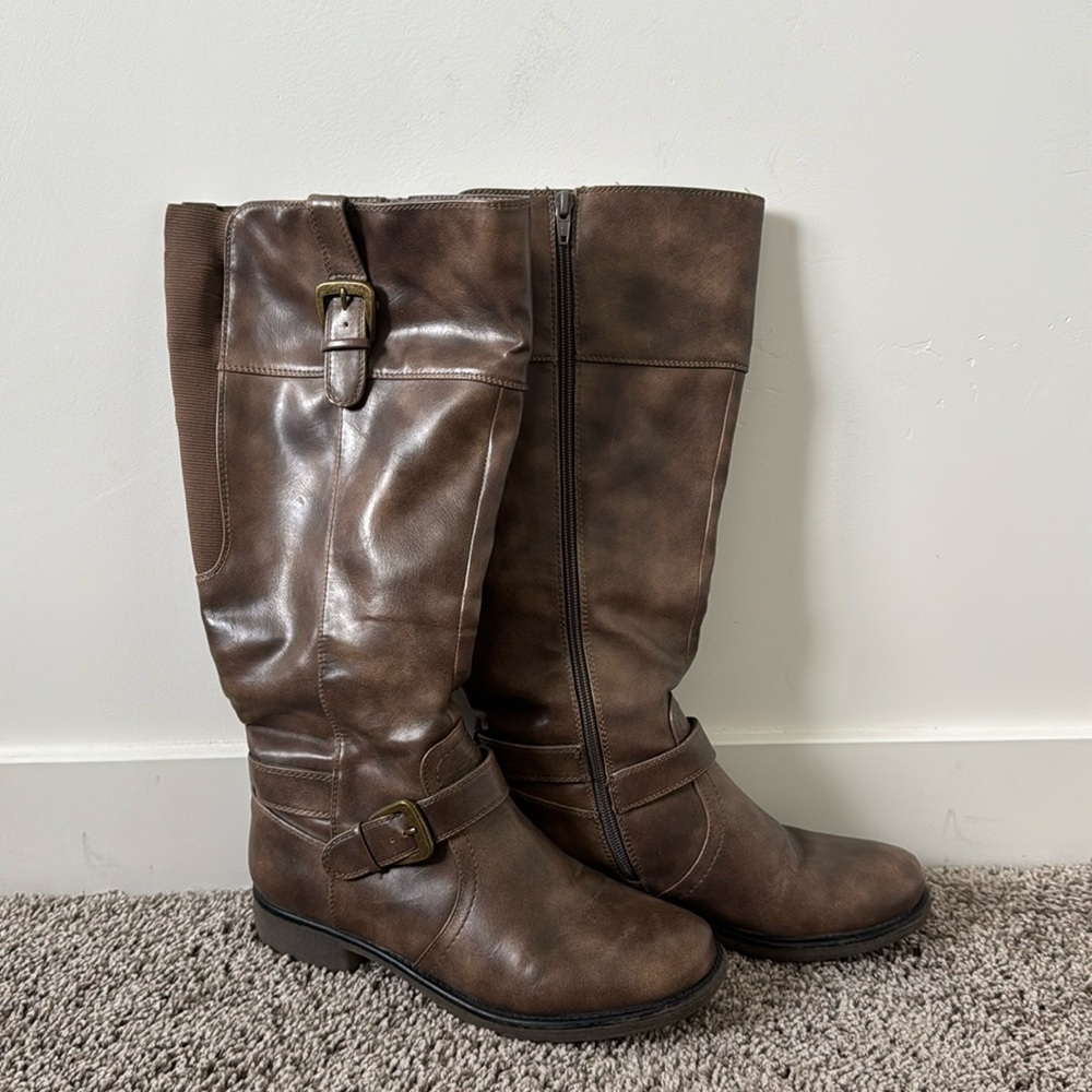 Bear Paw Knee High Boots